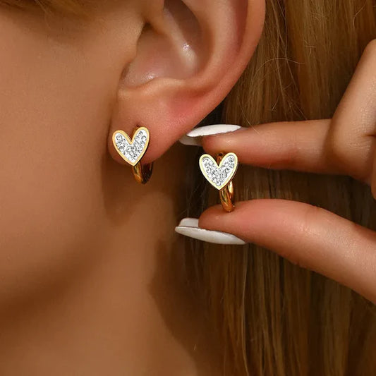 Mini Heart Hoops