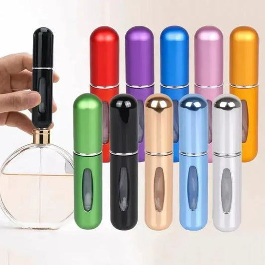 Reusable Multicolor Perfume Refiller - 1 Pcs Stylish Spray Bottle